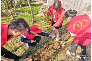 【阳光公益·肥西站】“绿色生活 快乐成长”植树节活动