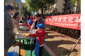 【阳光公益·林店街道】“小食堂大爱心 传递正能量”爱心义卖活动