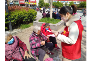 【阳光公益·林店街道】“严防疫情，绿色环保，文明祭扫”宣传活动